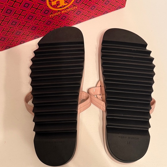 Tory Burch Blush Lug Sandals - Picture 8 of 9